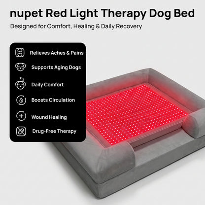 nupet Red Light Therapy Dog Bed